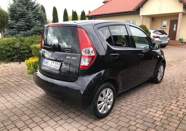 Suzuki Splash cena 15900 przebieg: 162400, rok produkcji 2009 z Pułtusk małe 92